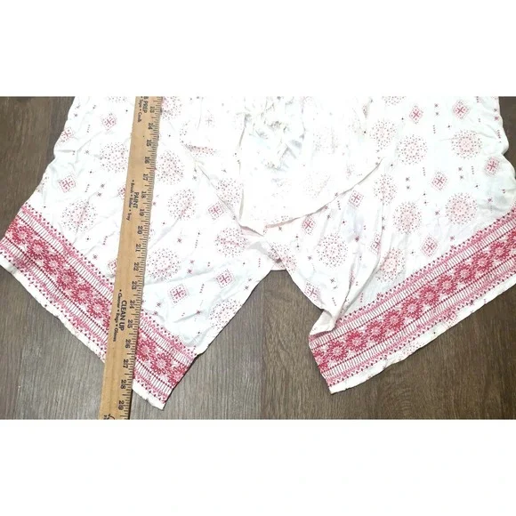 Torrid Boho White & Pink‎ Border Print Open Front Twill Jacket Plus Size 1X A001 - Picture 13 of 13